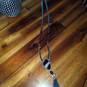 Long pendant necklace